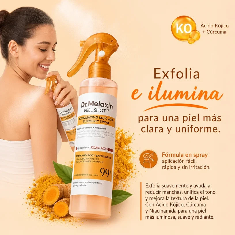 DR. MELAXIN PEEL SHOT-Exfolación Rápida y Efectiva
