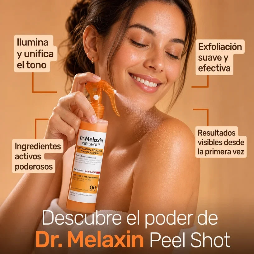 DR. MELAXIN PEEL SHOT-Exfolación Rápida y Efectiva