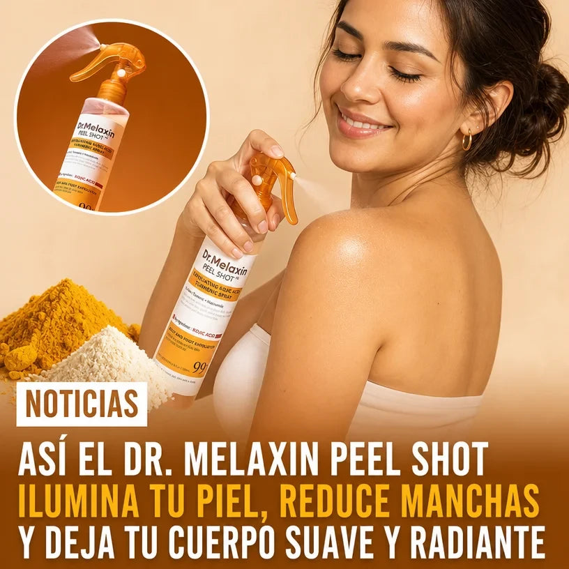 DR. MELAXIN PEEL SHOT-Exfolación Rápida y Efectiva